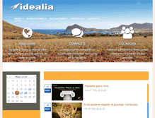 Tablet Screenshot of centro-idealia.es